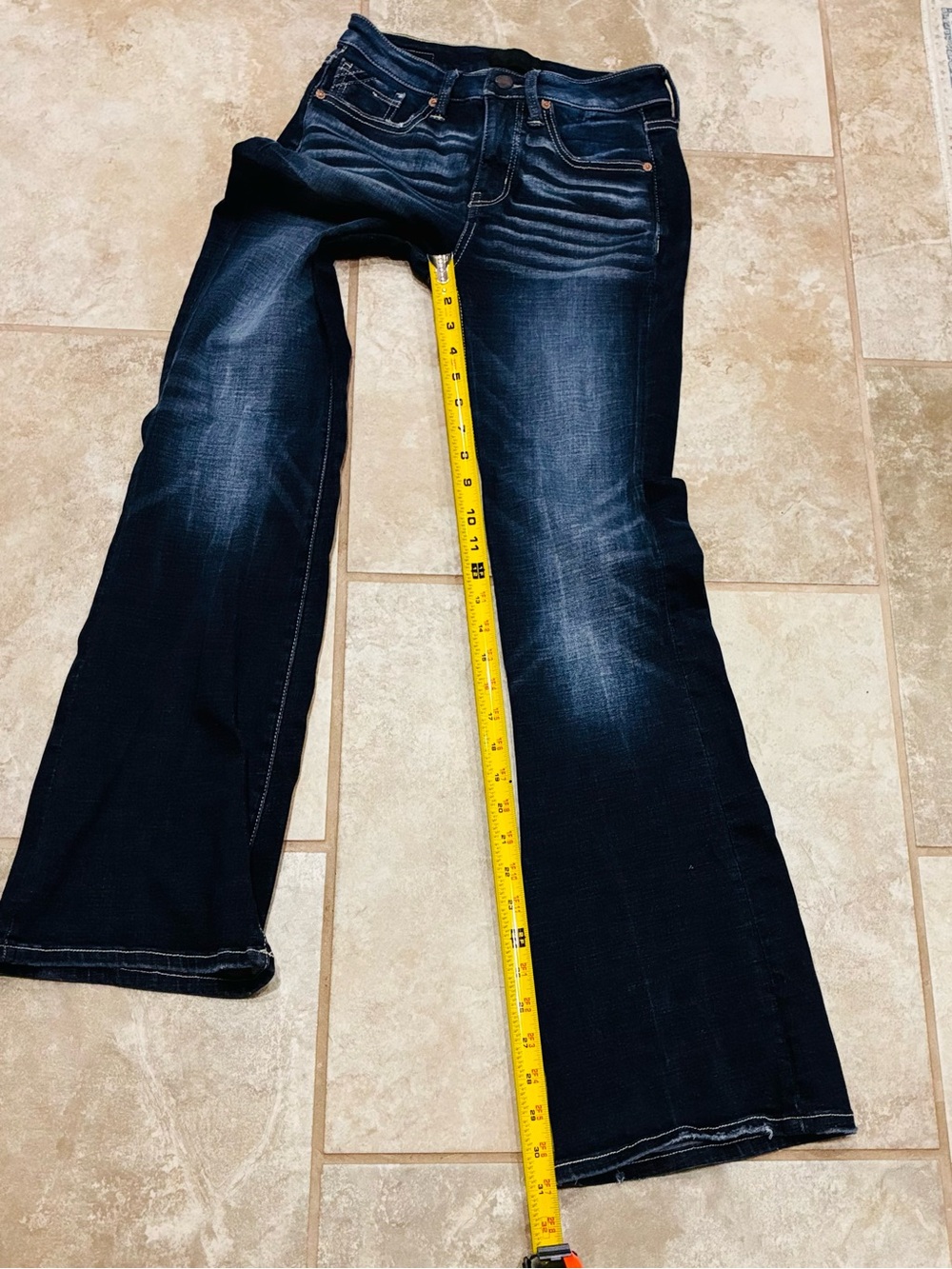 Buckle Black Fit No. 93 Dark Blue Bootcut Stretch Jeans Women’s 24x31 EUC - Picture 8 of 12